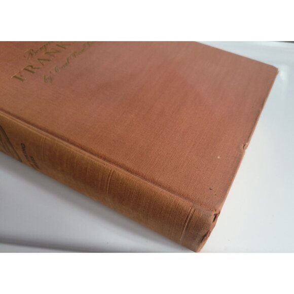 1938 1st Ed. Benjamin Franklin by Carl Van Doren Vintage Hardcover First Edition - Picture 7 of 14
